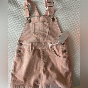 Pink Jamie Kay corduroy overalls